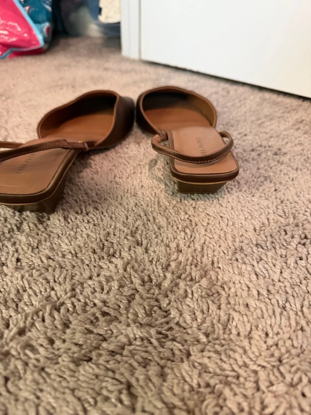 Free People Tan Brown Slingback Flats - Picture 5 of 5